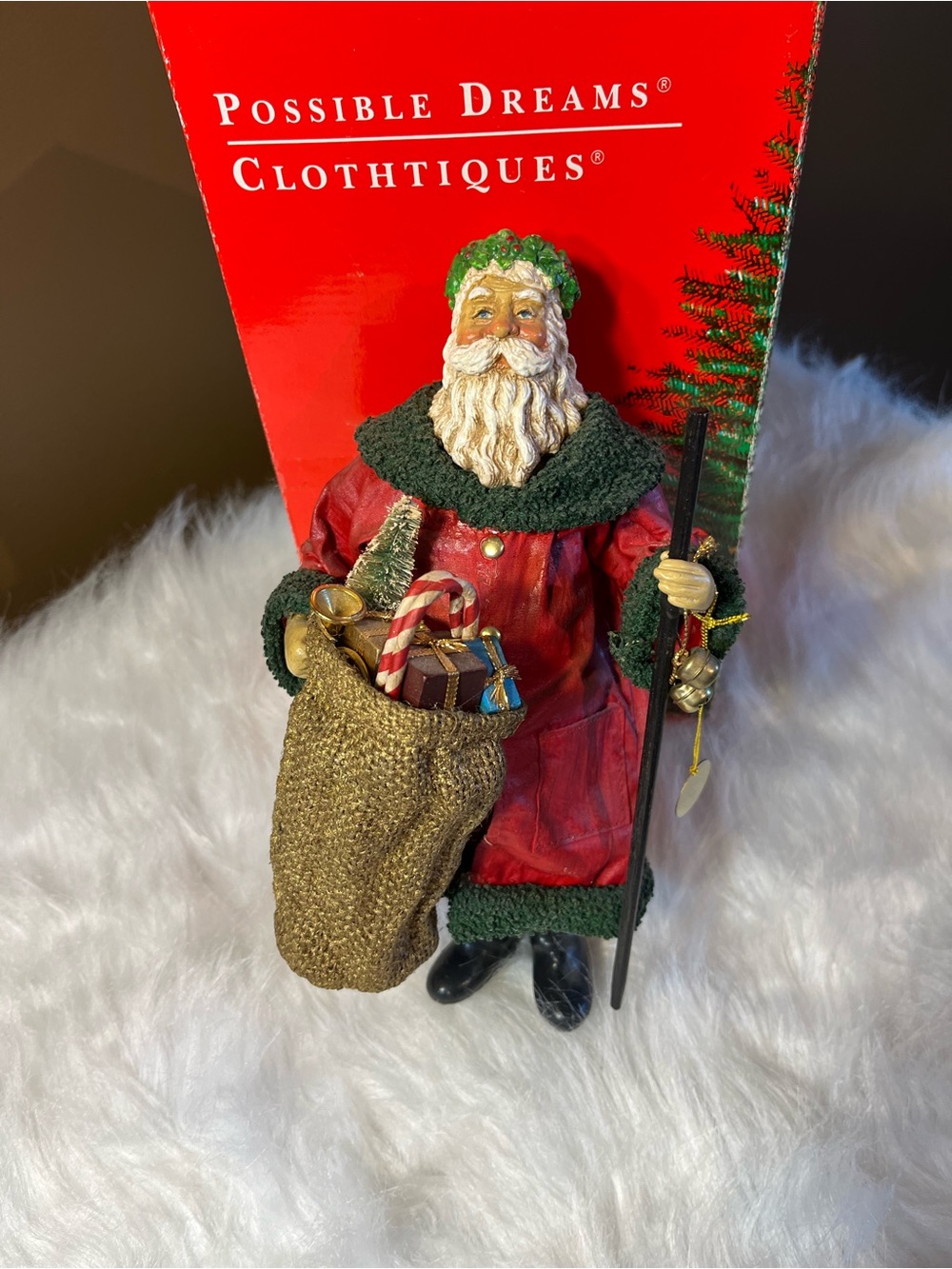 Possible Dreams Clothtiques Father Christmas 1986